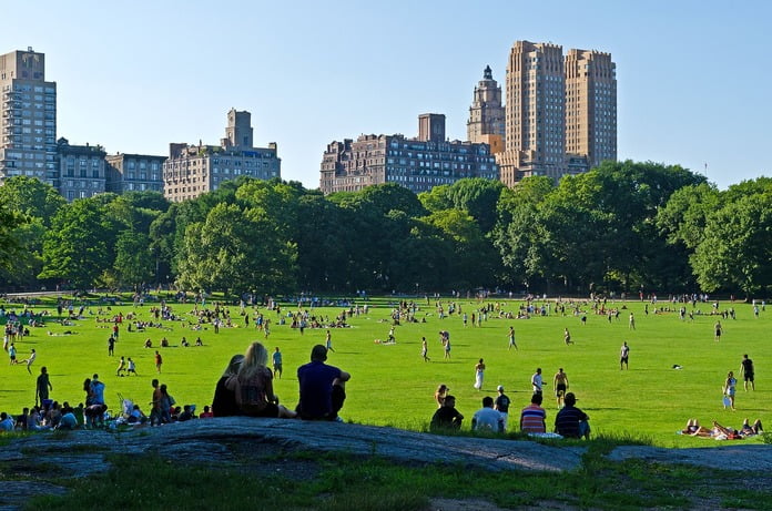Central park in numbers