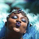 Colors and feathers at West Indian Day Parade 4 Colors and feathers at West Indian Day Parade 4