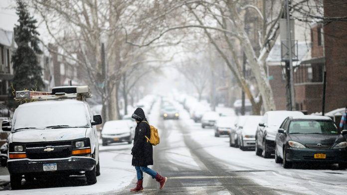 New York City closes schools ahead of fierce winter storm