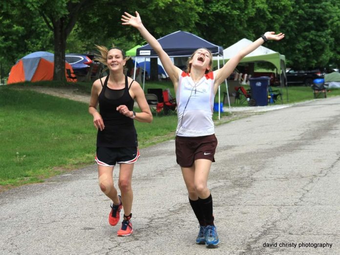 This woman ran 144 miles in 48 hours, all around a 1-mile track. Here's how she survived it.