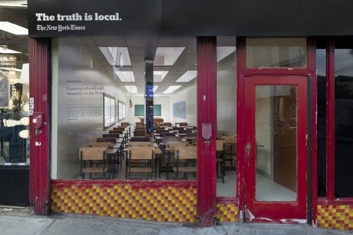 The NYT ‘The Truth Is Worth It’ campaign expands to installations all over New York City