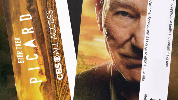 Star Trek-themed MetroCards are now available at six NYC subway stations