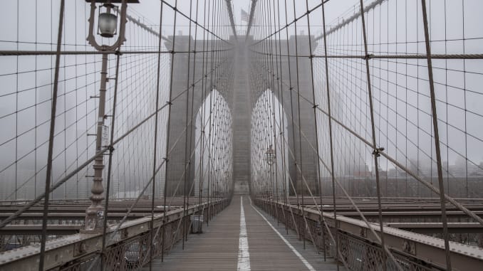 Photos of New York City quieted by coronavirus