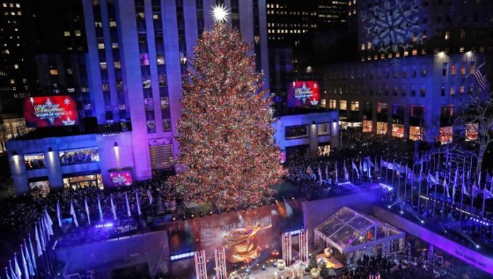 2020 Rockefeller Center Christmas tree